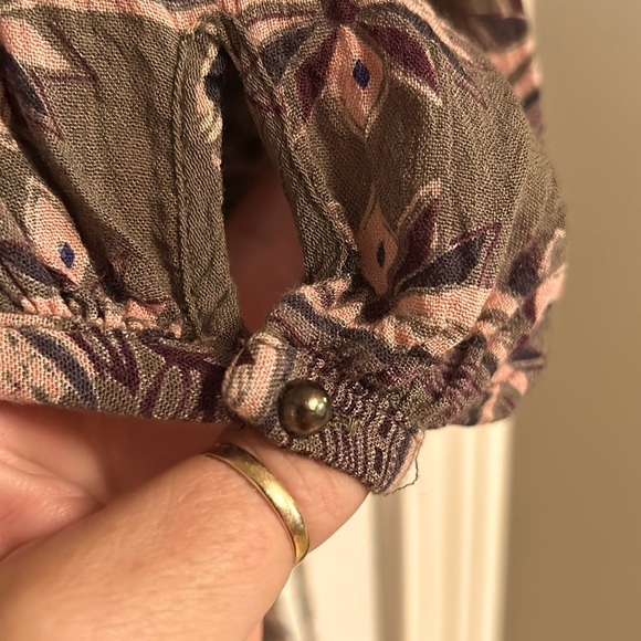 FREE PEOPLE BEAUTIFUL FLOWY MINI DRESS - Picture 6 of 8